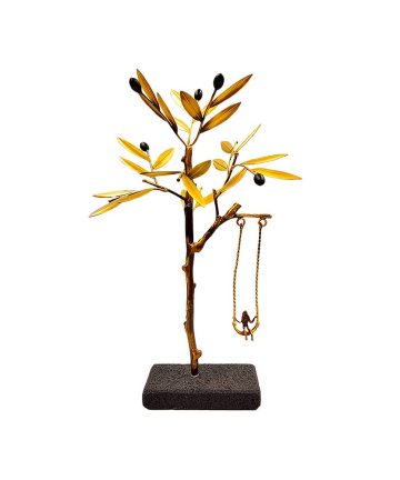 Χειροποίητο Μπρούτζινο Γλυπτό “Κούνια της Ελιάς”