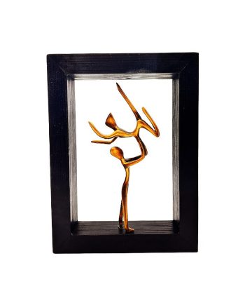 Χειροποίητο Μπρούτζινο Γλυπτό “Ακροβατική Ένωση”