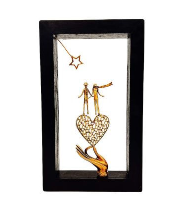 Χειροποίητο Μπρούτζινο Γλυπτό “Συνομιλία σε Κίνηση”