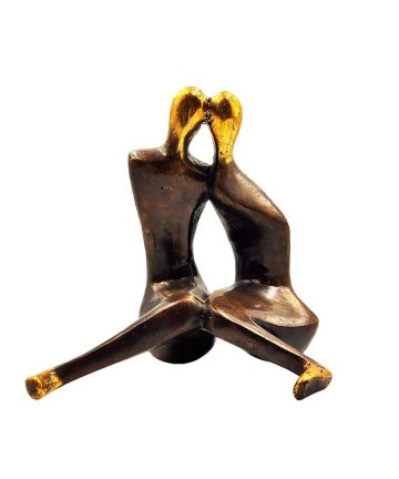 Χειροποίητο Μπρούτζινο Γλυπτό “Αέναη Ροή”