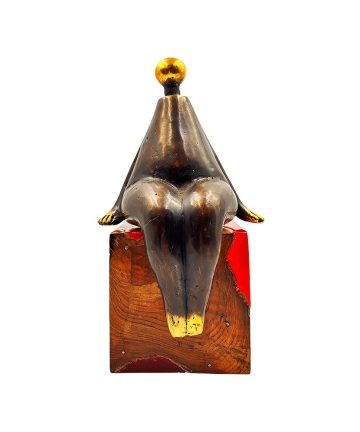 Χειροποίητο Μπρούτζινο Γλυπτό “Αντανάκλαση του Φωτός”