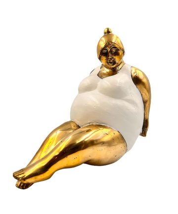 Χειροποίητο Μπρούτζινο Γλυπτό “Ξέγνοιαστη Καλοκαιρινή Στιγμή”