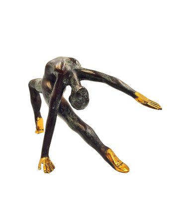 Χειροποίητο Μπρούτζινο Γλυπτό “Χορός Ισορροπίας”
